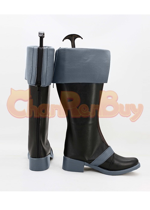 Satomi Rentaro Shoes Black Bullet Cosplay Boots-Chaorenbuy Cosplay