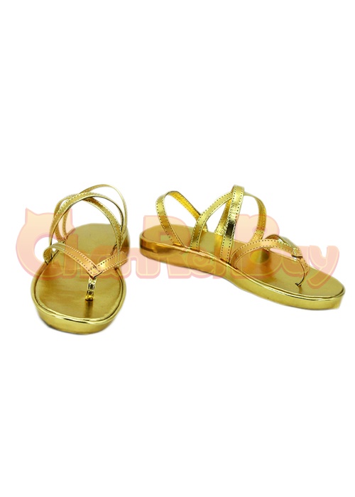 Mikazuki Munechika Shoes The Sword Dance Touken Ranbu Online Cosplay Boots-Chaorenbuy Cosplay