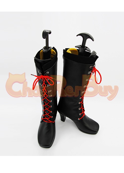 Enoshima Junko Shoes Danganronpa Dangan Ronpa Cosplay Boots-Chaorenbuy Cosplay