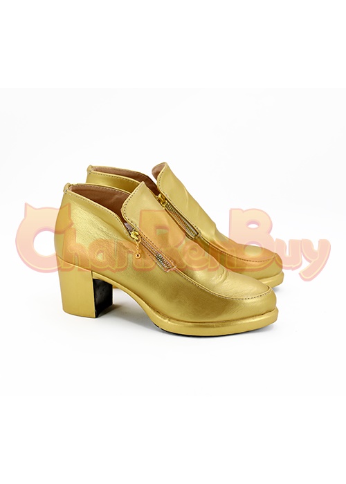 Bruno Bucciarati Shoes JoJo Bizarre Adventure Cosplay Boots-Chaorenbuy Cosplay