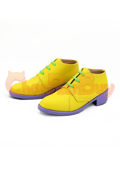 Rohan Kishibe Shoes JoJo Bizarre Adventure Cosplay Boots-Chaorenbuy Cosplay