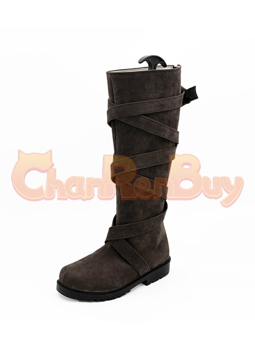 Daenerys Targaryen Dany Gray Shoes Game of Thrones Season 7 Cosplay Boots -Chaorenbuy Cosplay