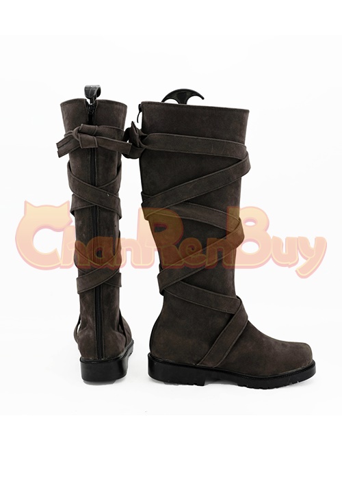 Daenerys Targaryen Dany Gray Shoes Game of Thrones Season 7 Cosplay Boots -Chaorenbuy Cosplay