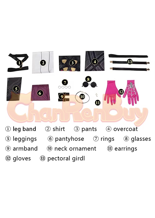 Honkai Star Rail Kafka Costume Cosplay Suit