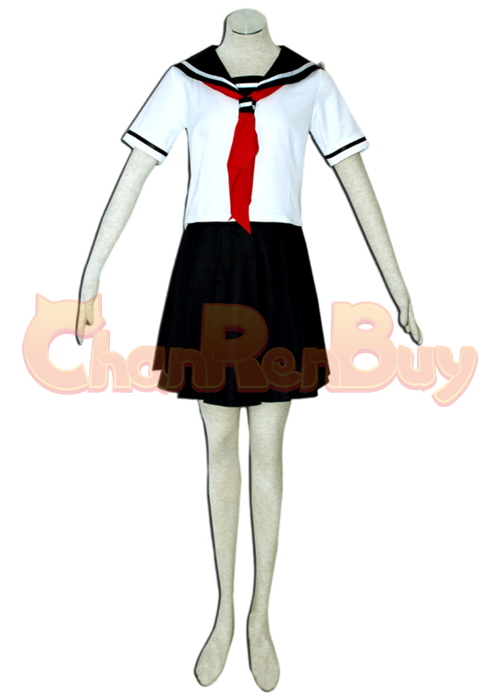 Ai Enma Costume Cosplay Hell Girl Suit White Ver