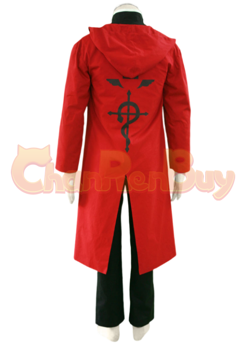 Edward Elric Costume Fullmetal Alchemist Cosplay Suit