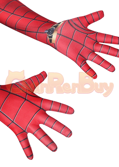 Marvel's Spider-Man Costume Bodysuit Classic Suit Damaged Peter Cosplay for Kids