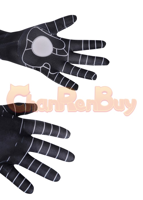 Marvel's Spider-Man Negative Suit Costume Cosplay for Kids