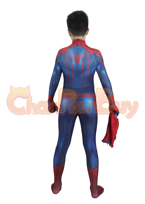Marvel's Spider-Man The Amazing Spider-Man Costume Cosplay for Kids