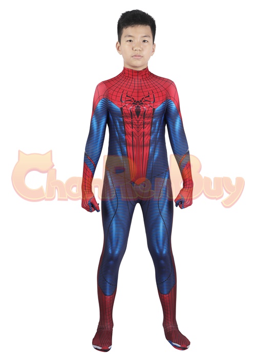 Marvel's Spider-Man The Amazing Spider-Man Costume Cosplay for Kids