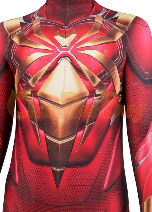Avengers：Infinity War Costume Iron Spider-Man Bodysuit Cosplay for Kids