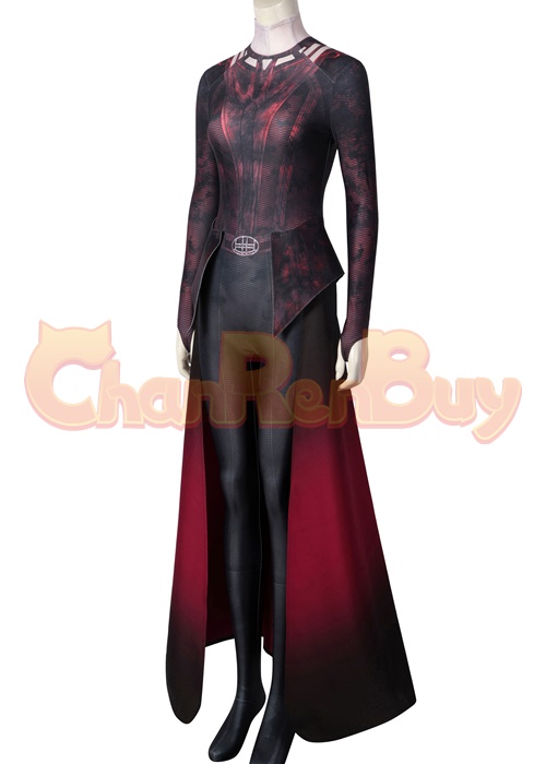 Madness Scarlet Witch Costume Dr. Strange in the Multiverse of Wanda Cosplay Jumpsuit