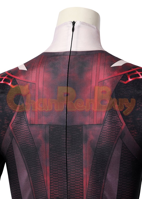 Madness Scarlet Witch Costume Dr. Strange in the Multiverse of Wanda Cosplay Jumpsuit