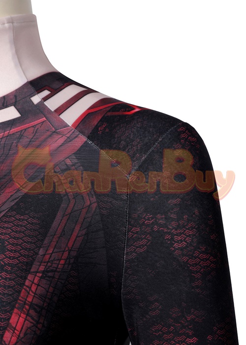 Madness Scarlet Witch Costume Dr. Strange in the Multiverse of Wanda Cosplay Jumpsuit