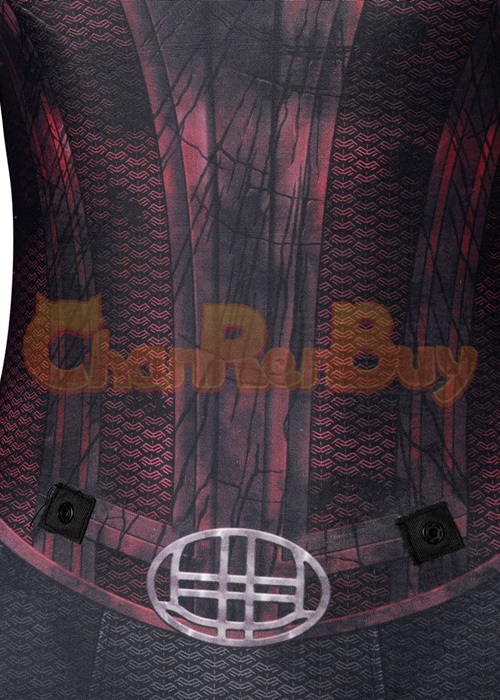 Madness Scarlet Witch Costume Dr. Strange in the Multiverse of Wanda Cosplay Jumpsuit