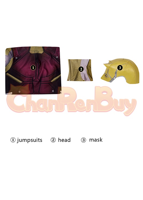Daredevil Costume She-Hulk Cosplay Jumpsuit-Chaorenbuy Cosplay