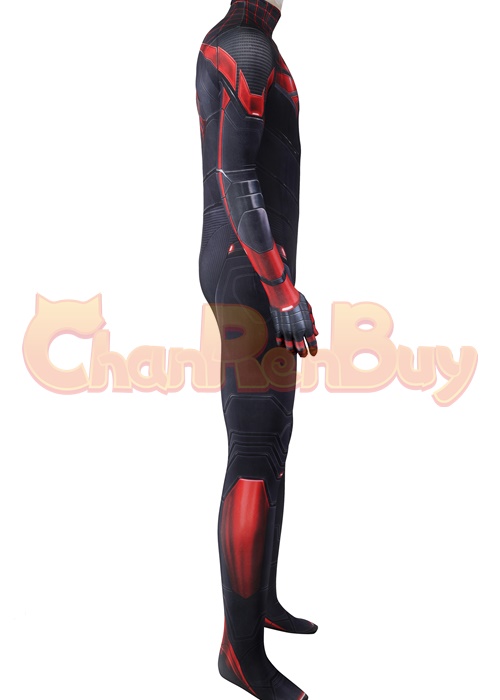 Miles Morales Costume Advanced Tech Suit Spider Man Cosplay Bodysuit