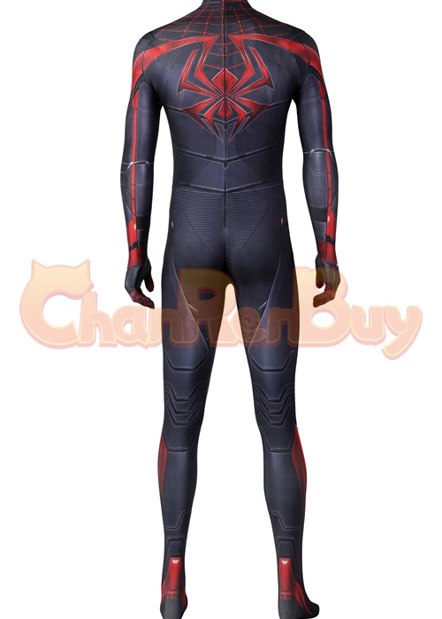 Miles Morales Costume Advanced Tech Suit Spider Man Cosplay Bodysuit