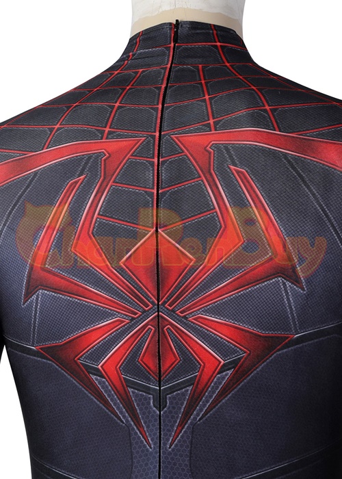 Miles Morales Costume Advanced Tech Suit Spider Man Cosplay Bodysuit