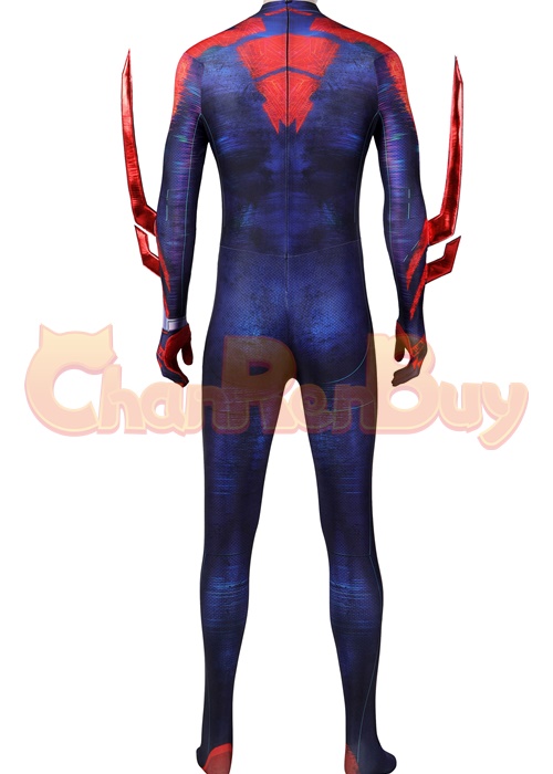 Spiderman 2099 Miguel O'Hara Bodysuit Costume Across the Spider-Verse Cosplay Suit 