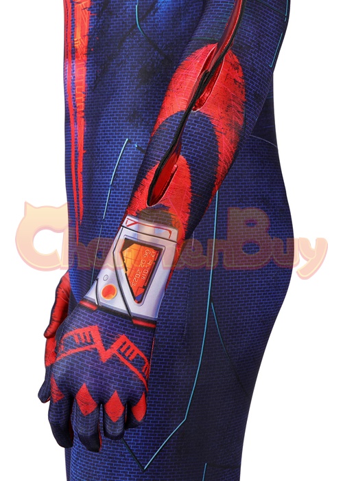 Spiderman 2099 Miguel O'Hara Bodysuit Costume Across the Spider-Verse Cosplay Suit 