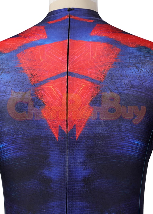 Spiderman 2099 Miguel O'Hara Bodysuit Costume Across the Spider-Verse Cosplay Suit 