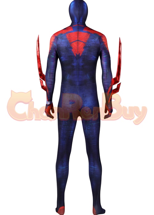 Spiderman 2099 Miguel O'Hara Bodysuit Costume Across the Spider-Verse Cosplay Suit 
