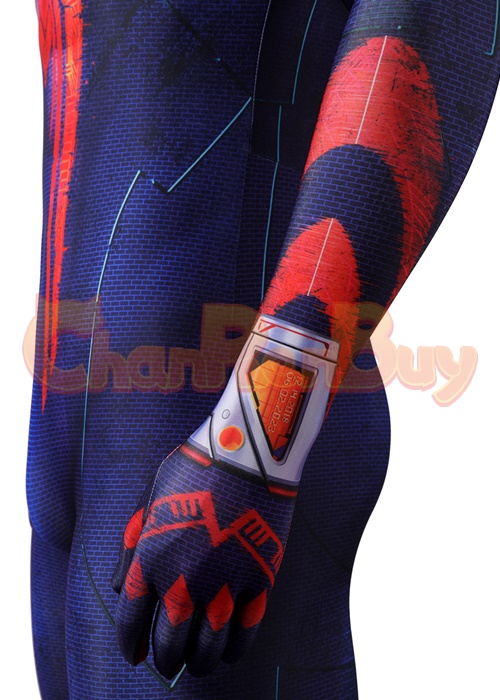 2099 Costume Spider Man Across The Spider Verse Miguel O'Hara Cosplay Bodysuit