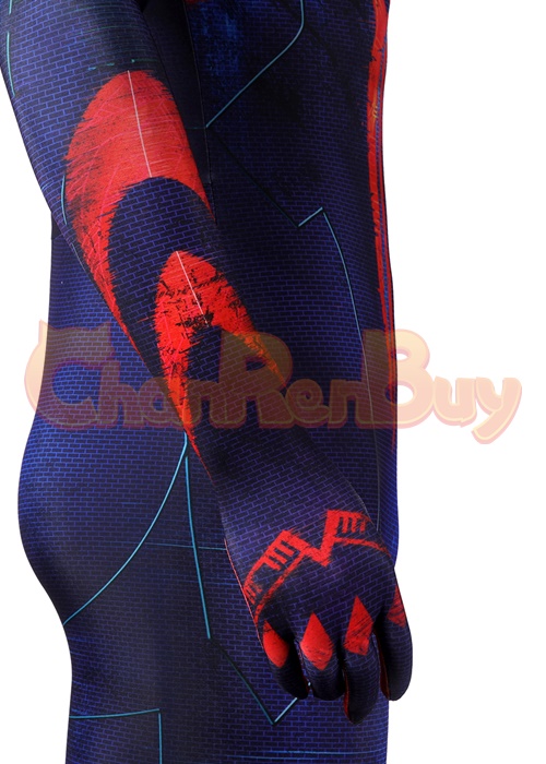 2099 Costume Spider Man Across The Spider Verse Miguel O'Hara Cosplay Bodysuit