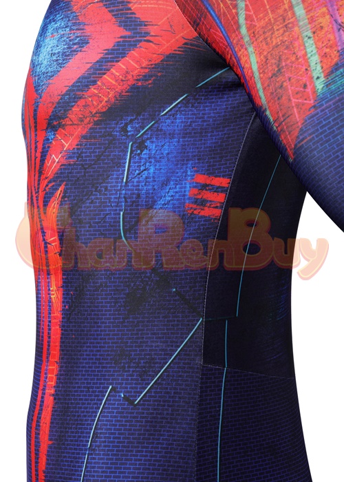 2099 Costume Spider Man Across The Spider Verse Miguel O'Hara Cosplay Bodysuit