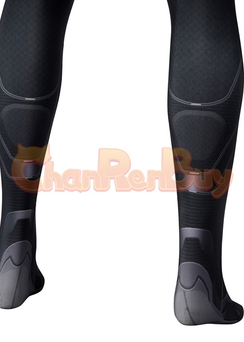Spider Man Costume Dark Suit Cosplay Bodysuit