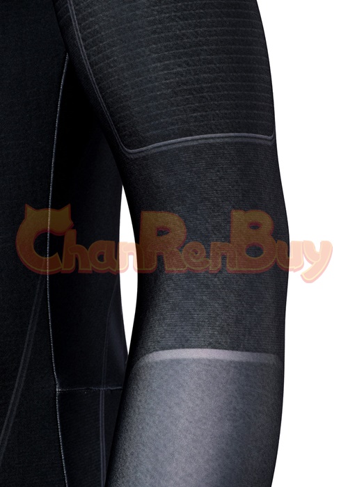Spider Man Costume Dark Suit Cosplay Bodysuit