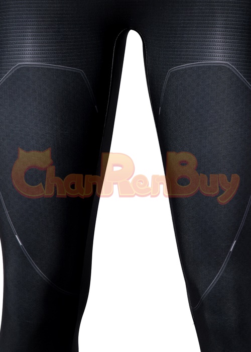 Spider Man Costume Dark Suit Cosplay Bodysuit