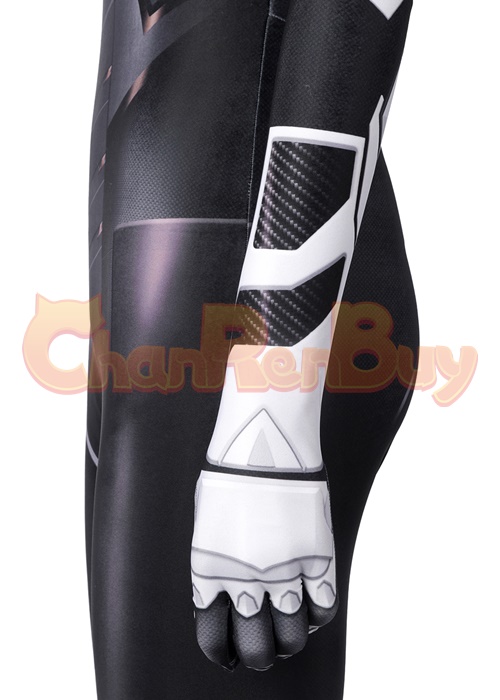 Black Cat Costume Spider Man The heist DLC Cosplay Bodysuit