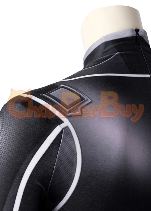 Black Cat Costume Spider Man The heist DLC Cosplay Bodysuit
