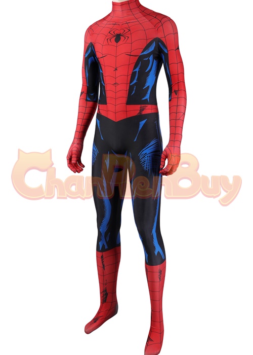 Marvel's Spider-Man Bodysuit Costume Cosplay Vintage Comic Book Suit 