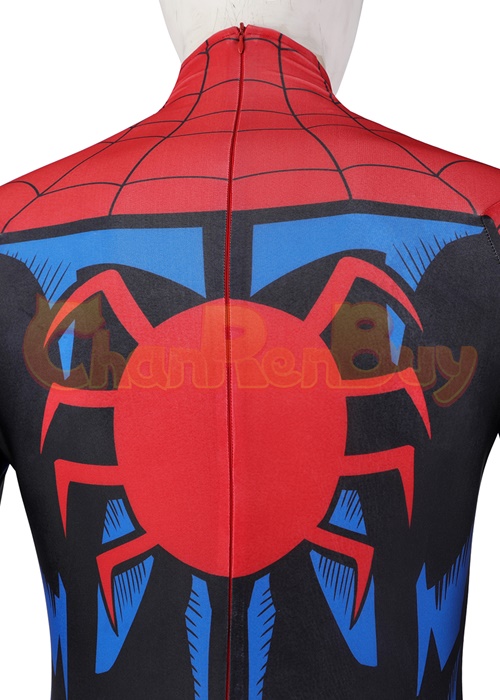 Marvel's Spider-Man Bodysuit Costume Cosplay Vintage Comic Book Suit 