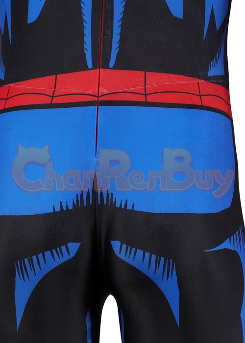 Marvel's Spider-Man Bodysuit Costume Cosplay Vintage Comic Book Suit 