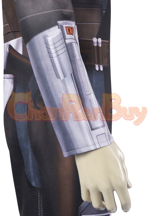 The Mandalorian Din Djarin Bodysuit Costume The Mandalorian Season 3 Cosplay Suit 