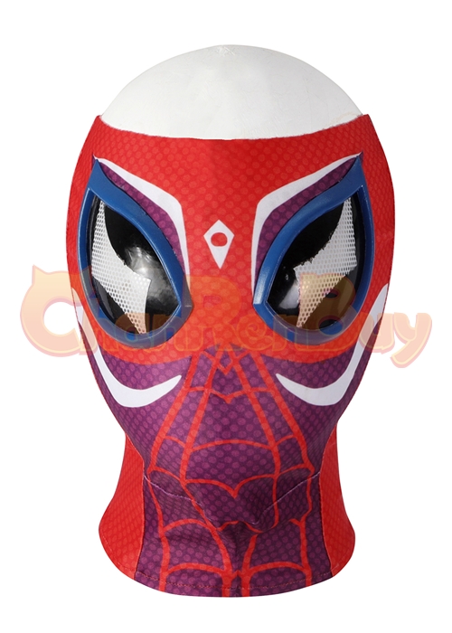 Spider-Man India Pavitr Prabhakar Bodysuit Costume Across the Spider-Verse Cosplay Suit 