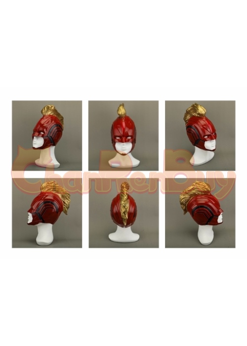 Captain Marvel Carol Danvers Mask Cosplay Avengers: Endgame Helmet
