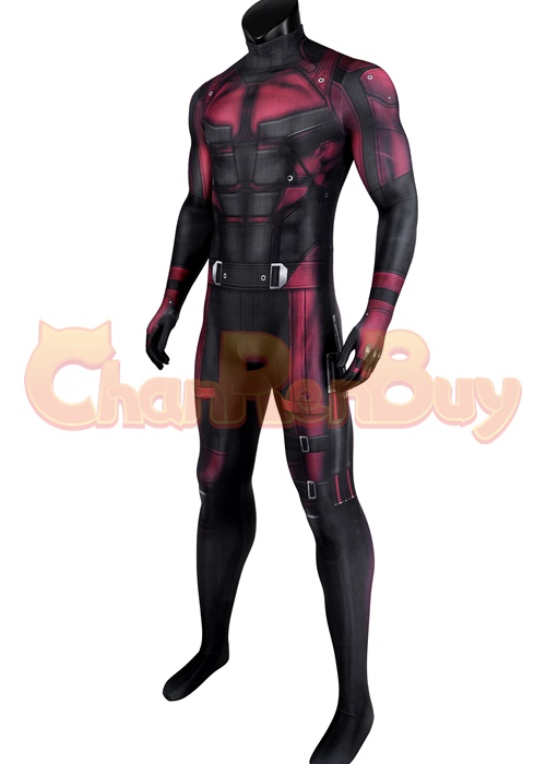 Daredevil Costume Matt Murdock Cosplay Bodysuit Jumpsuit