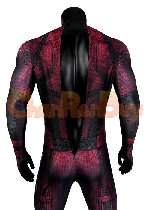 Daredevil Costume Matt Murdock Cosplay Bodysuit Jumpsuit