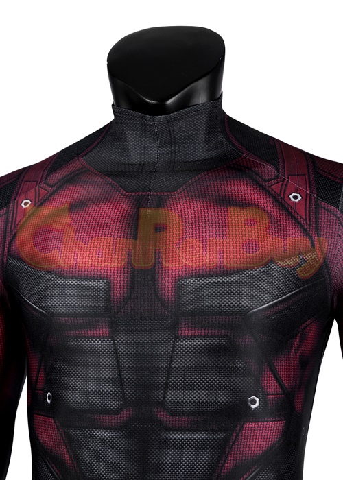 Daredevil Costume Matt Murdock Cosplay Bodysuit Jumpsuit