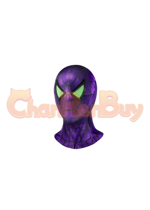 Marvel's Spider-Man Bodysuit Costume Miles Morales Purple Reign Cosplay Suit