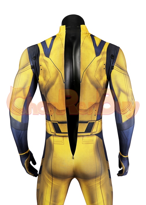 Wolverine Costume Deadpool 3 Cosplay Bodysuit Jumpsuit