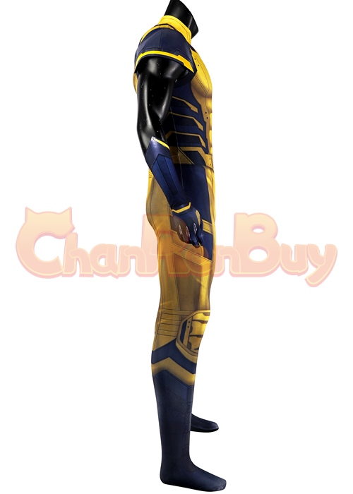 Wolverine Costume Deadpool 3 Cosplay Bodysuit Jumpsuit Ver.3