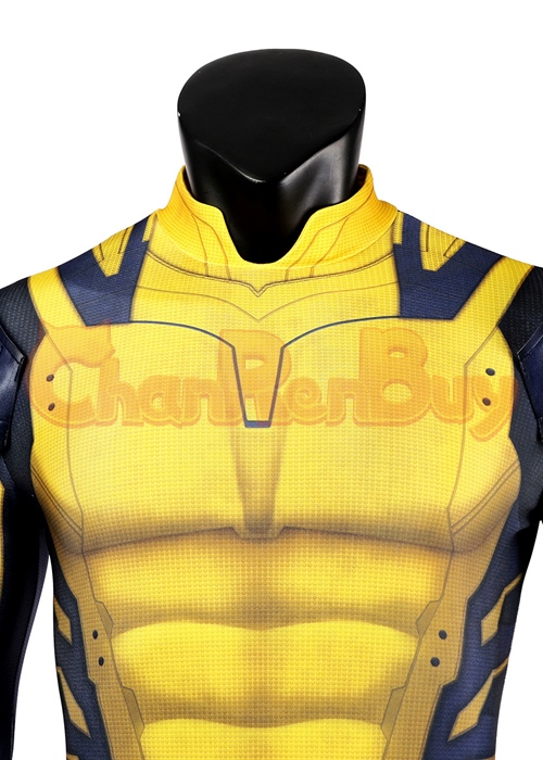 Wolverine Costume Deadpool 3 Cosplay Bodysuit Jumpsuit