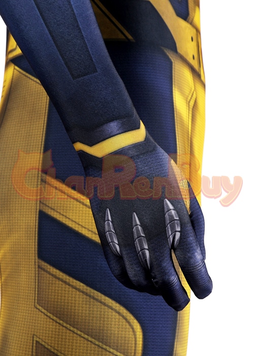 Wolverine Costume Deadpool 3 Cosplay Bodysuit Jumpsuit