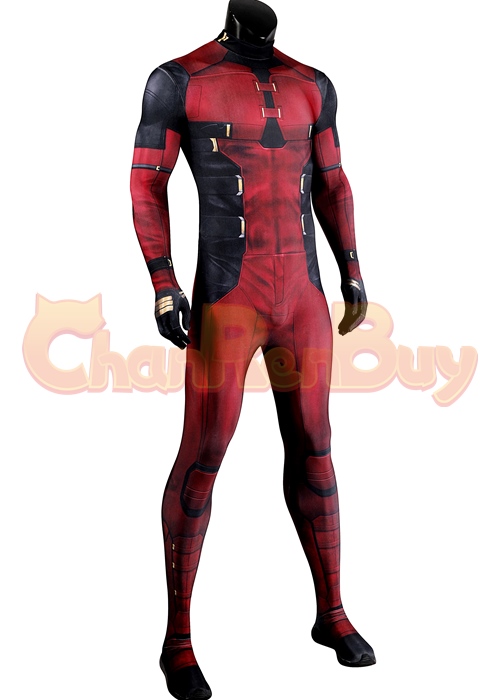 Deadpool3 Costume Bodysuit Wade Wilson Cosplay Suit Ver.2
